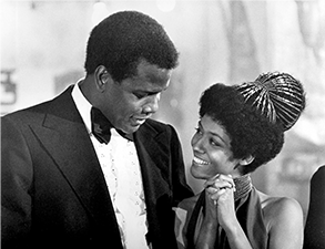 Sidney Poitier with Esther Anderson